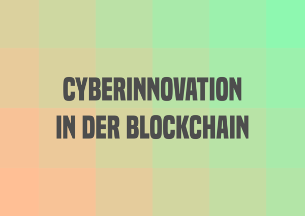 Sticker: Cyberinnovation in der Blockchain