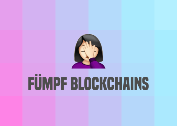 Sticker: Fümpf Blockchains